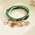Rice beads bracelet wholesale cross-border holiday style jewelry shell accessories men's niche high-end accessible luxury hand jewelry women's bracelets