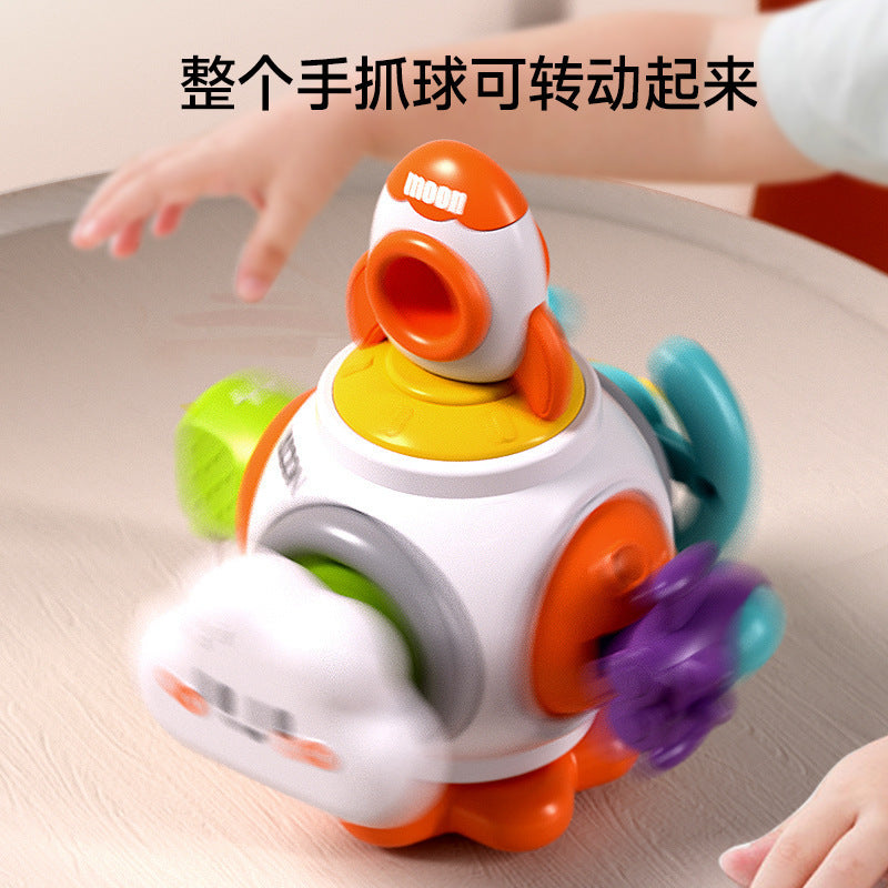 Cross-border infant busy ball puzzle early education baby Manhattan hand ball touch feeling training grasping toy