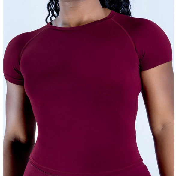 Dfy cross-border new women's seamless yoga top - high-stretch, moisture-wicking, and breathable activewear t-shirt for fitness and yoga