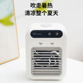 Spray mini small air conditioner desktop cooling fan dormitory movable air conditioning fan small air cooler student electric fan