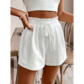 cross-border listing: new  women's elegant loose-fit shorts