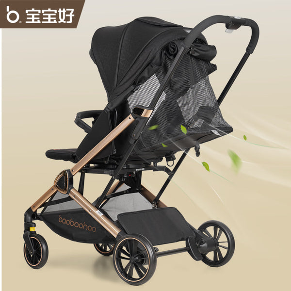Baby good CK2 stroller can sit and lie down two-way stroller stroller lightweight folding stroller 0-3 years old