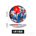 Nordic art ceramic dessert plate - three-tiered skewer plate for fruit and pastries - wholesale feature plates for hotels and restaurants