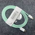 Pd20w 12w flash charging android type-c data cable is suitable for iphone12 apple pd fast charging data cable