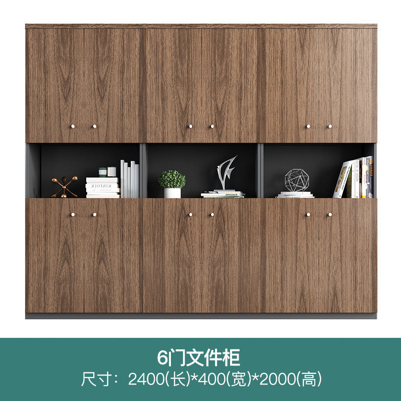 Saint li office file cabinet, wooden low cabinet, floor-standing storage cabinet, storage cabinet, office staff files
