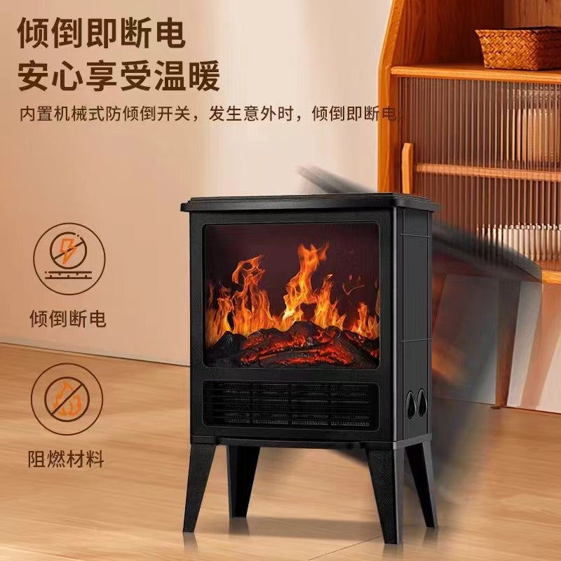 Camel fireplace electric heater european style 3d simulation flame stove for home energy saving power saving heater wholesale