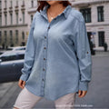 new arrivals: plus-size women's lightweight tencel denim jacket - perfect for sun protection, available on , , and for us/european markets