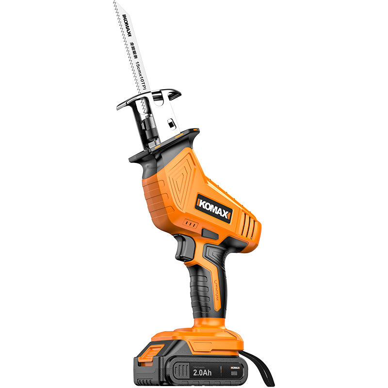 Outdoor lithium battery saber saw reciprocating saw rechargeable electric saw small household handheld multi-function cutting electric saw
