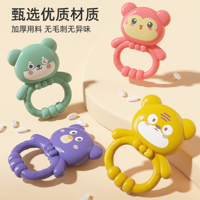 Cross-border  export infant music rotating rattle newborn crib bell early education lighting music toys