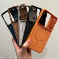 Suitable for samsung s26ultra frosted magnetic phone case that instantly transforms into 17 high-end s25 skin-feel anti-fall protective case