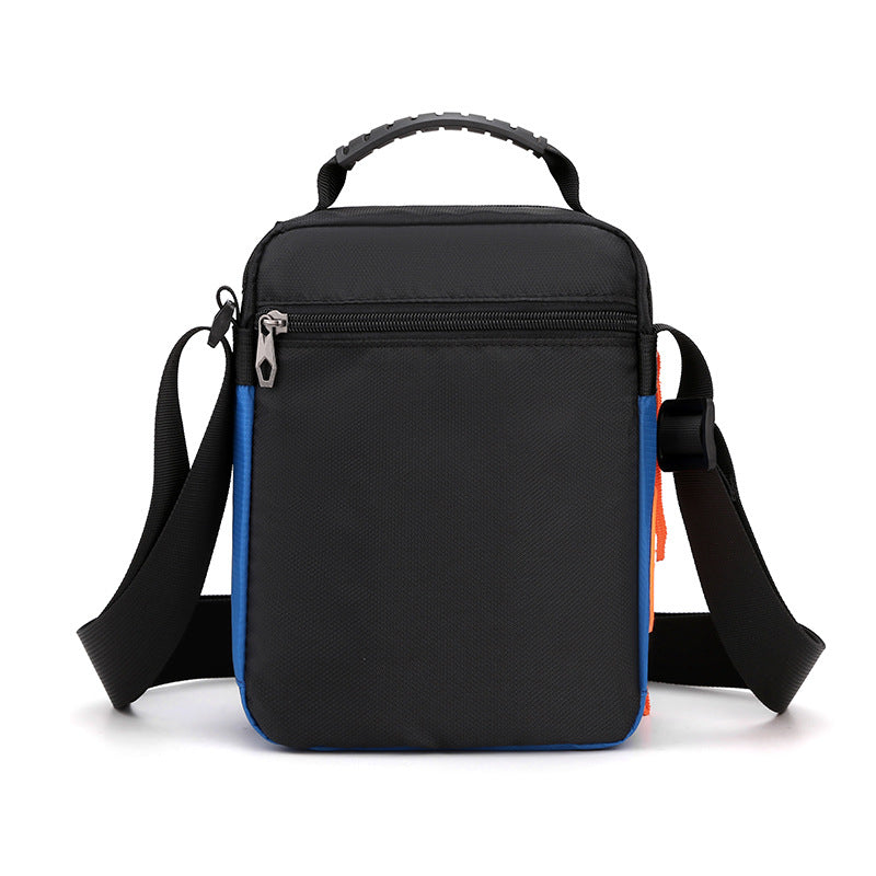 Cross-border new men and women messenger bag fashion casual shoulder bag sports bag outdoor waterproof satchel one piece delivery