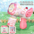New arrival: trending handheld electric angel bubble machine for kids - fully automatic bubble gun, perfect for street vending and wholesale