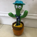 popular internet celebrity cactus learning to speak, electric swing, singing and dancing, funny kidsstuffed toys