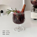 Sunflower tall glass cup - instagrammable, high-end style - new year's mulled wine glass, restaurant cocktail glass, gift cup
