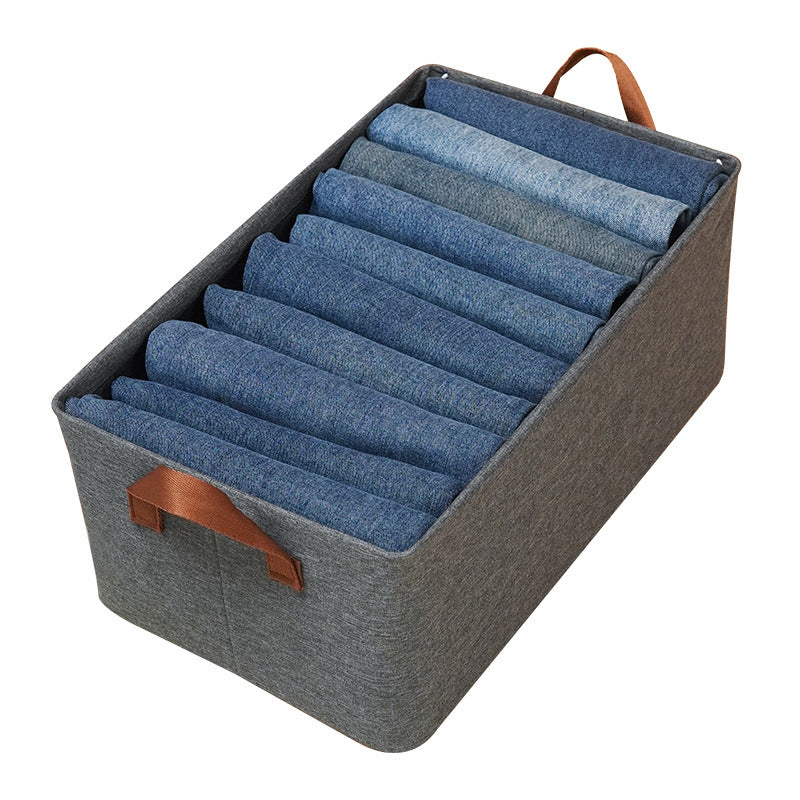 Cationic steel frame storage box Foldable wardrobe Clothes storage box Home fabric clothing storage basket Multifunctional