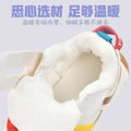 Toddler shoes for baby boys 0-1-3 years old, autumn/winter infant and toddler shoes for baby girls, soft sole non-slip, fleece-lined, extra thick cotton shoes