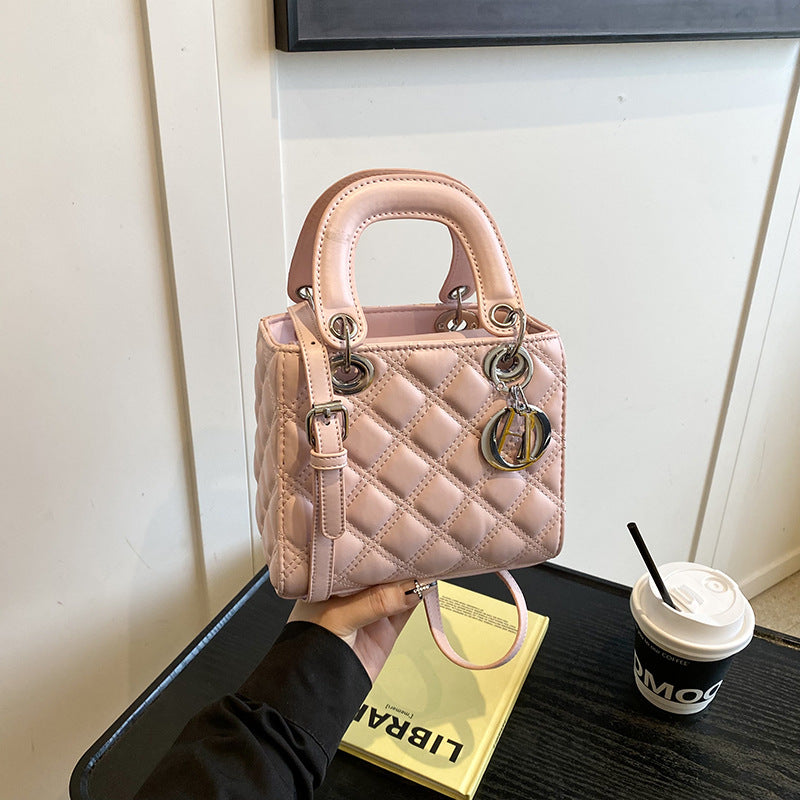 Cross-border high-end diamond Princess Diana bag women's 2025 summer new temperament simple shoulder bag trendy versatile women's bag