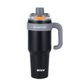 Summer new arrival: extra-large insulated tumbler - super capacity ice tumbler, stainless steel keeps drinks cold, perfect for car coffee