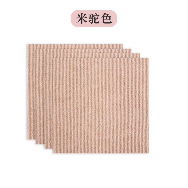Stair sticker splicing square blanket glue-free non-slip living room bedroom children's room sound insulation floor mat cat scratch-resistant self-adhesive carpet
