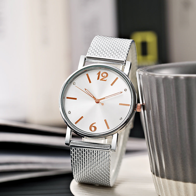 Women's watch - korean style, minimalist fashion, magazine-inspired trend, chic & stylish, quartz movement, student watch, quartz watch with dial