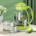Large-capacity cold water kettle glass high temperature resistant cold boiled water cup teapot suitfor home juice kettle explosion-proof cold water kettle