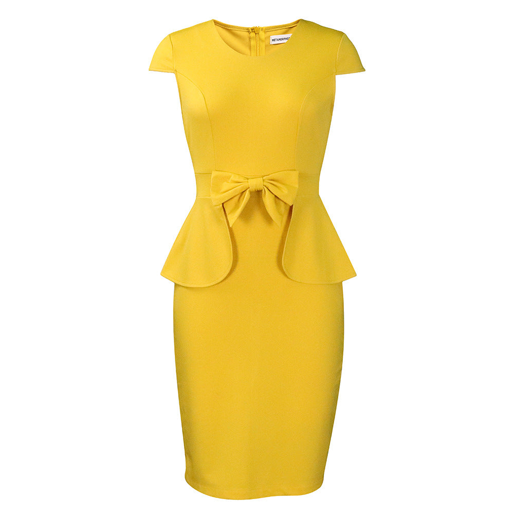 D363  fashionplus size women's clothing  summer new style elegant hip pencil skirt foreign trade dress
