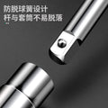 Automotive tire wrench - effort-saving removal tool, extended tire changing cross socket set, dedicated tire removal wrench