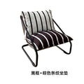 Influencer-approved single sofa chair - lazy balcony lounge chair - minimalist single seater - wabi-sabi style furniture - cotton living room