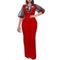 D3183 women's foreign trade summer  short-sleeve puff sleeve beaded sexy wide-leg cinched waist plus size cross-border jumpsuit