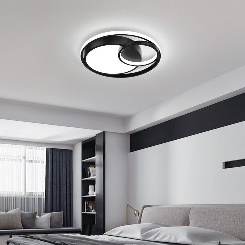 LED ceiling light bedroom light living room light simple modern atmosphere ultra-thin round Nordic restaurant balcony indoor lighting