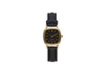 New korean style trendy minimalist retro harajuku fashion quartz leather belt couple watches for students (men & women)