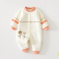 Babylon class a split heattech jumpsuit fall and winter boneless khaki newborn quilted romper kids jumpsuit