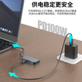 3-in-1 docking station typec to hdmi usb3.0 pd expansion u disk computer hub