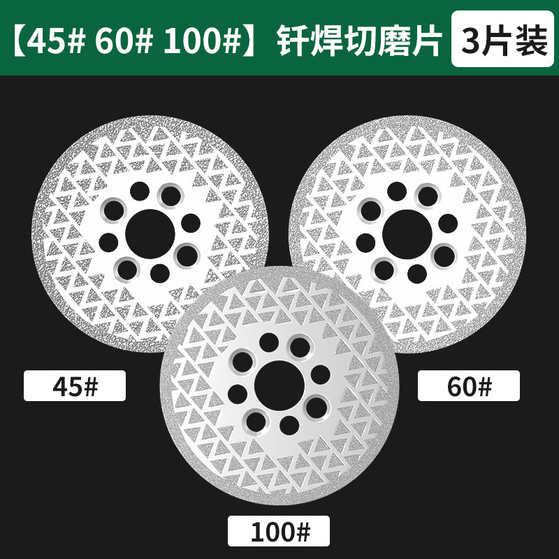 Baolian double-sided gypsy grinding disc marble brazing disc diamond grinding trimming stone saw blade cutting disc