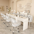 Manufacturer's new arrival widened porcelain manicure shop girls manicure table makeup chair multi-functional manicure table and chair suit