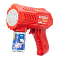 Influencer-approved space bubble machine - 10-hole handheld gatling automatic bubble toy - kids' bubble gun - wholesale for street vendors