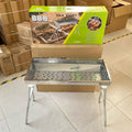 stainless steel barbecue grill outdoor camping style barbecue net for home smokeless barbecue grill portable detachable charcoal grill