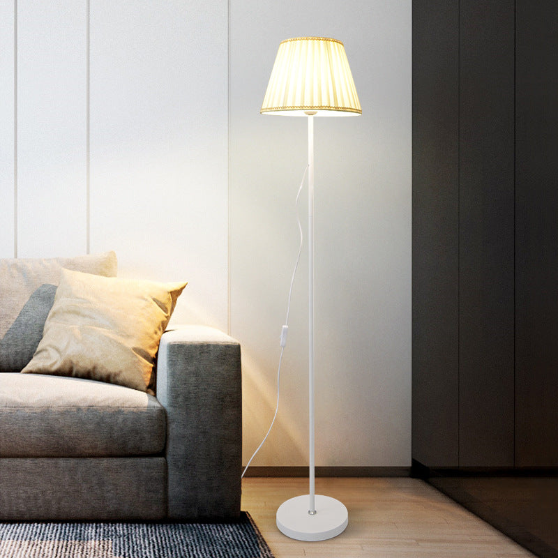 Floor lamp living room study bedroom led bedside lamp beauty popular anchor warm simple modern vertical table lamp