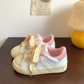 Niche style does not conflict with thick solekorean styleeasiest for matchautum stylewhite shoes women 2026new arrivalpopularcasual sneakers bread shoes