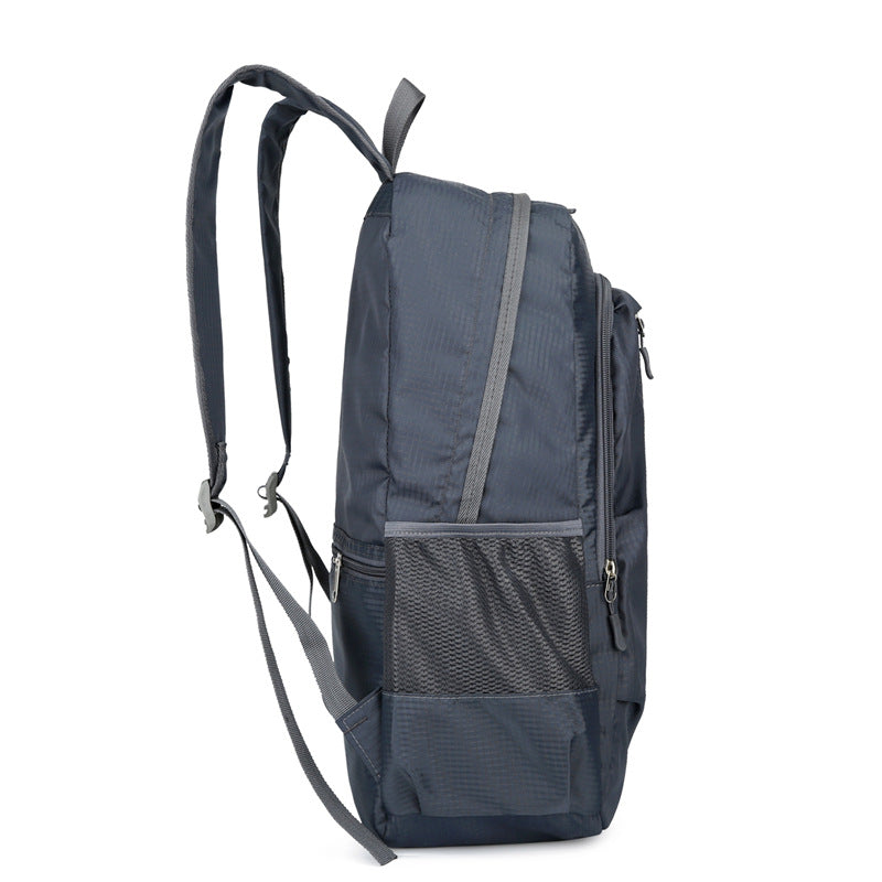 Outdoor sports and leisure mountaineering backpack Large capacity cycling folding storage bag Stylish and lightweight multi-functional backpack