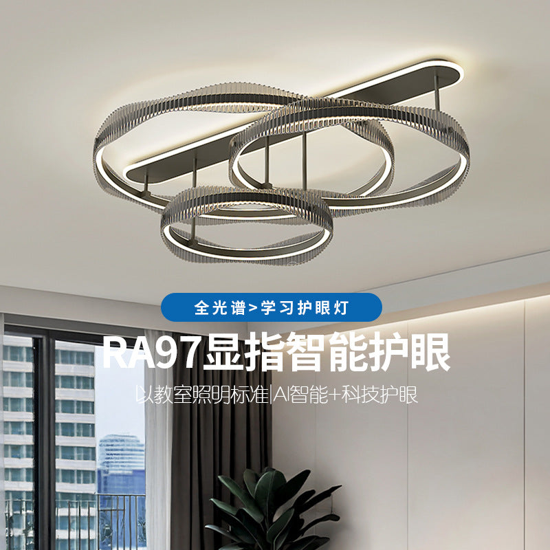 Living room light 2025 new light luxury high-end Italian minimalist living room main light ceiling light whole house lighting package