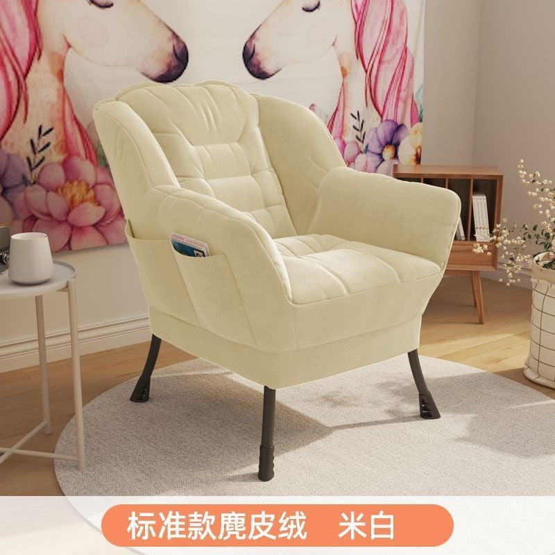 Beanbag chair single sofa chair dormitory lazy chair computer chair for home bedroom balcony lounge chair girl makeup chair