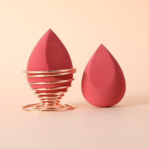 Beauty blender metal bracket egg rack, spring egg rack large egg holder puff storage rack sponge rack