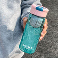 Summer anti-fall scale water cup, good-looking men and women, portable car tea kettle, plastic student cup