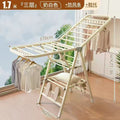 Clothes drying rack floor-standing foldablefor home indoor balcony baby cooling clothes hanger thickened thick clothes drying rack