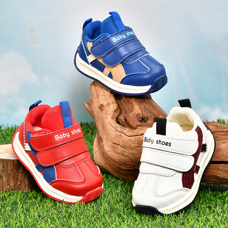 Toddler shoes for boys, spring and autumn, 0-1-2 years old, soft sole infant shoes, children's shoes, infant and toddler shoes for girls