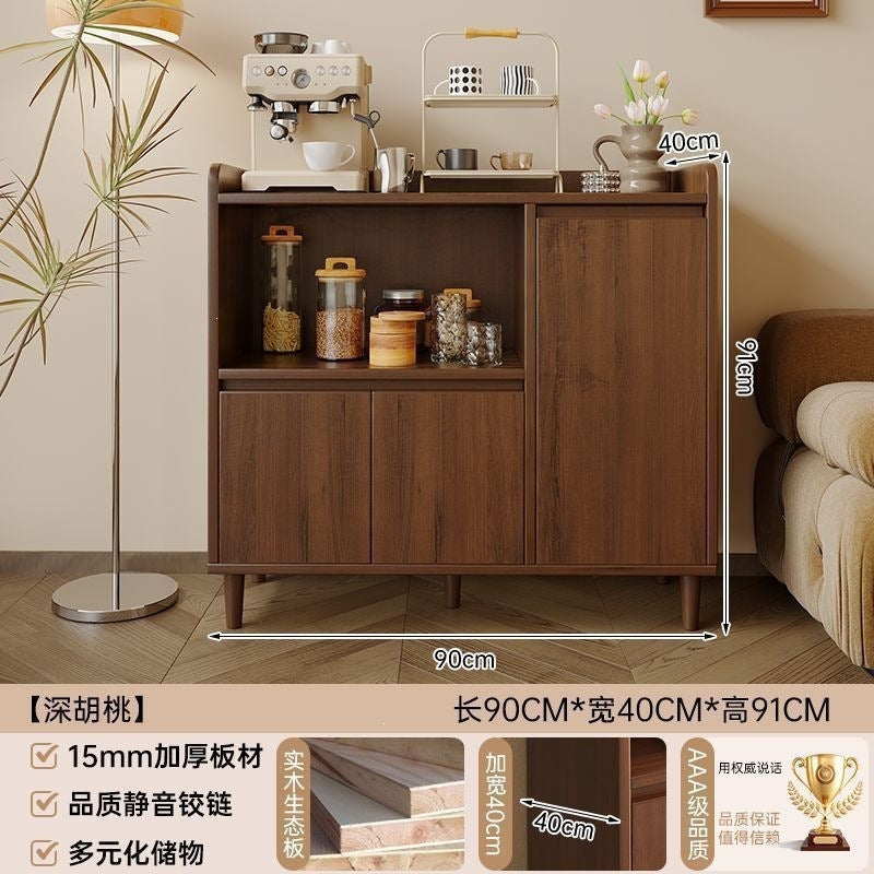 Sideboard storage cabinet, wall-mounted integrated cabinet, for home wall-mounted tea cabinet, coffee cabinet, living room locker, meal preparation cabinet