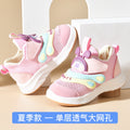 Baby sandals boys summer toddler shoes 0-1-2 years old infant anti-slip soft sole mesh shoes functional shoes for girls