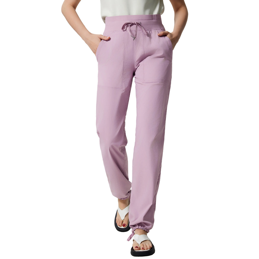 Women's active pants - casual, commute, running, fitness - loose fit, versatile straight leg, quick-dry, breathable - dss071