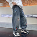 Boys' jeans: new  spring collection - stylish jeans for boys, spring pants for kids, handsome long pants for mid-to-large children, spring/autumn styles